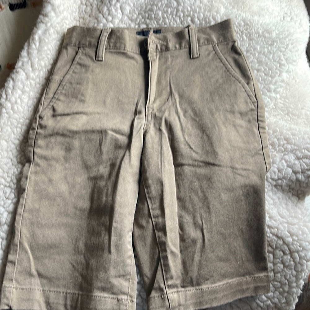 Boys RVCA khaki shorts